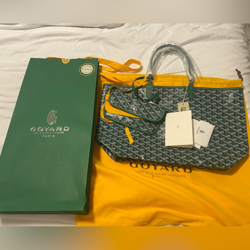 Authentic Goyard St. Louis PM Green